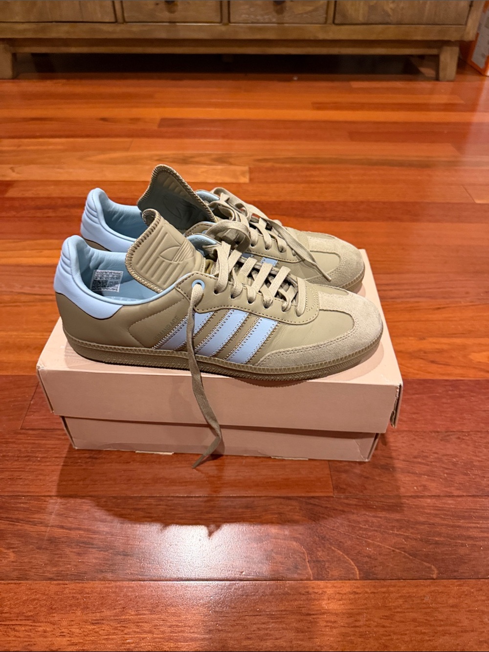 Adidas x Pharrell Humanrace Samba Orbit Green ID8712 Men’s 9 / Women’s 10”.
